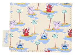 Loungefly Carterita de Carné Lilo & Stitch Stitch, Angel, & Leroy