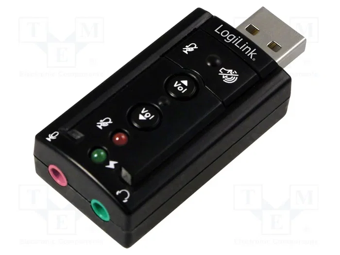 LOGILINK Tarjeta de sonido USB 2.0 con estéreo 7.1 LOGILINK Tarjeta de sonido USB 2.0 con estéreo 7.1