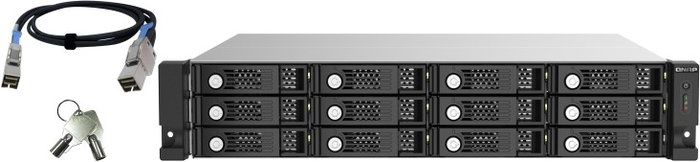 QNAP TL-R1220SEP-RP Carcasa de expansión SAS de 12 bahías