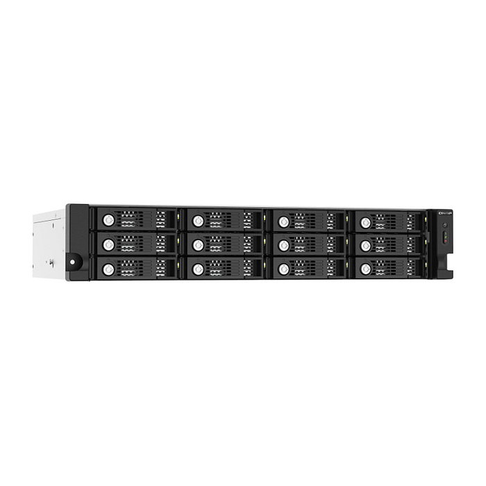 QNAP TL-R1220SEP-RP 12-bay 2U Rackmount JBOD SAS 12Gbps Storage Expansion Enclosure