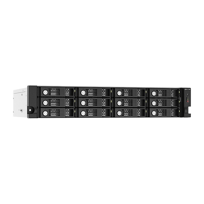 QNAP TL-R1220SEP-RP 12-bay 2U Rackmount JBOD SAS 12Gbps Storage Expansion Enclosure