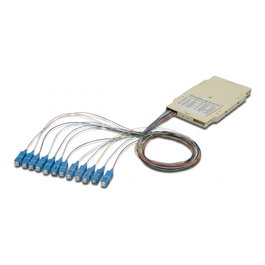 EFB Elektronik Cassette de empalme con pigtails de colores SC OS2