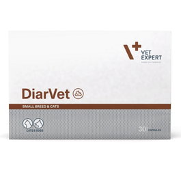 DIARVET Diarvet Small Breed and Cats 30 Cápsulas Toffee