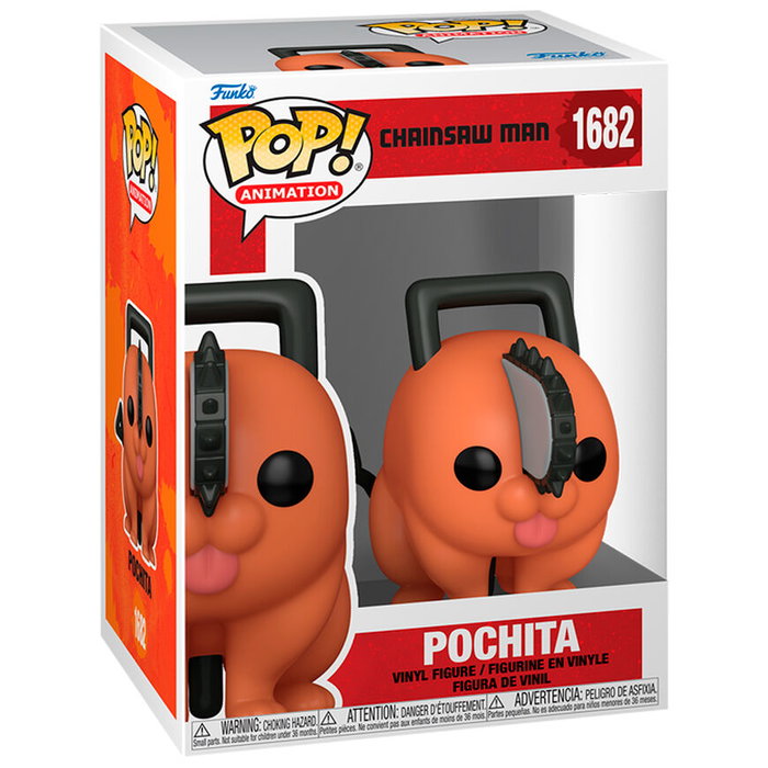 FUNKO POP! Pochita - Chainsaw Man - Figura de Vinilo 9 cm FUNKO POP! Pochita - Chainsaw Man - Figura de Vinilo 9 cm