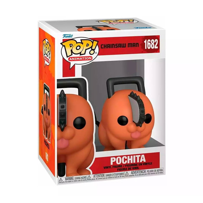FUNKO POP! Pochita - Chainsaw Man - Figura de Vinilo 9 cm FUNKO POP! Pochita - Chainsaw Man - Figura de Vinilo 9 cm