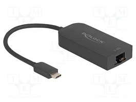 DeLOCK 66046 Adaptador de red USB Type-C a 2,5 Gigabit LAN RJ45