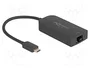 DeLOCK 66046 Adaptador de red USB Type-C a 2,5 Gigabit LAN RJ45