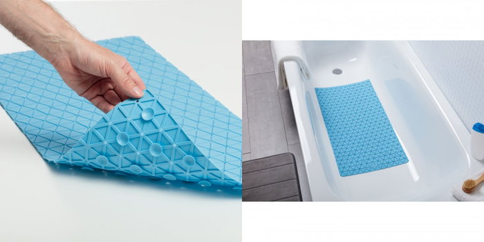 Tatay Alfombrilla de Baño Diamond 72 x 36 cm Azul SBS Tatay Alfombrilla de Baño Diamond 72 x 36 cm Azul SBS