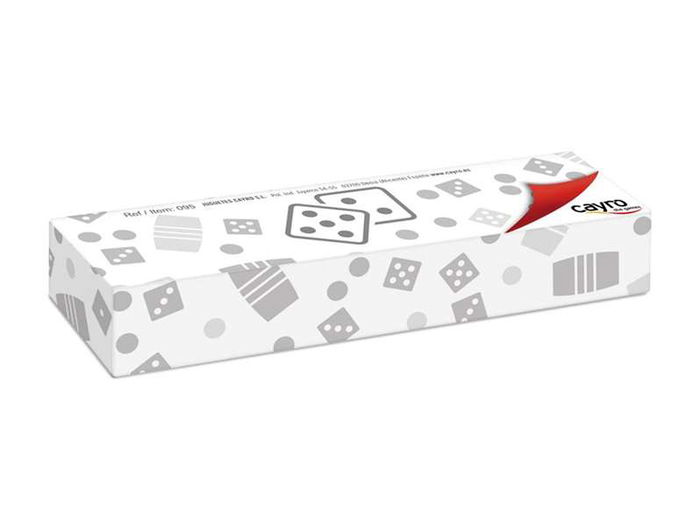 Cayro Tablero de Madera Parchís y Oca, Juego Familiar para 2-4 Jugadores con Accesorios y Medidas de 40x40 cm