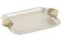 DKD Home Decor Centro de Mesa Gllef Dorado Acabado Perlado