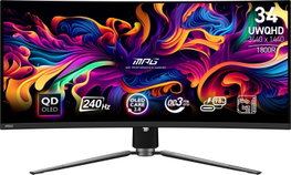 MSI MPG 341CQPX QD-OLED Monitor Gaming 34.18 pulgadas UWQHD 240Hz Curvo