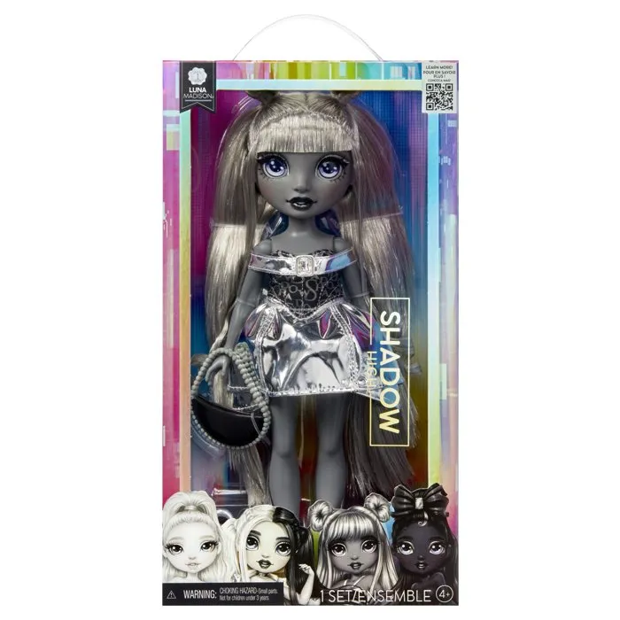Rainbow High Shadow High LIT35051570592 Muñeca de Moda Luna con Cabello Gris Rainbow High Shadow High LIT35051570592 Muñeca de Moda Luna con Cabello Gris