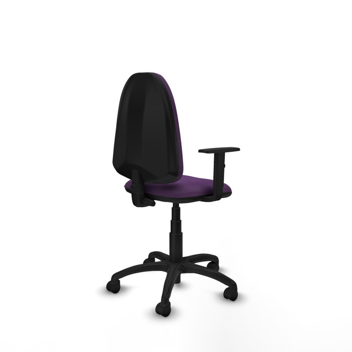 PIQUERAS Y CRESPO Silla de oficina Aýna Morado, Brazos 1D, Base Poliamida PIQUERAS Y CRESPO Silla de oficina Aýna Morado, Brazos 1D, Base Poliamida