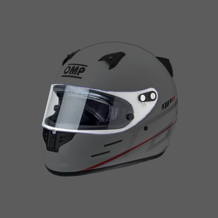 OMP Visera Transparente para Casco GP-R / GP-R K | Referencia OMPSC0-0195 | Complementos para Casco de Carreras