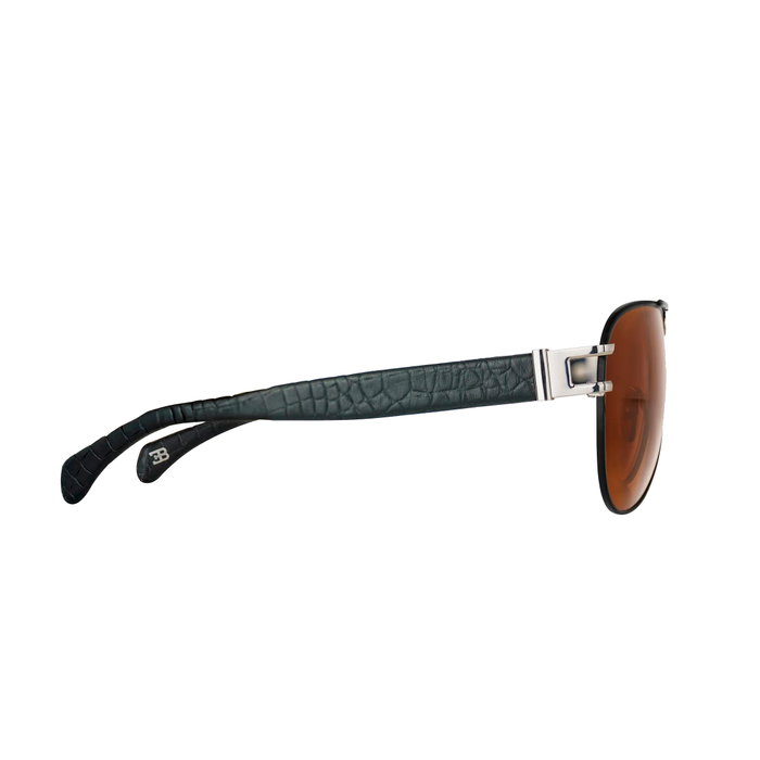 Bugatti 11-SS Gafas de sol con cristales marrones
