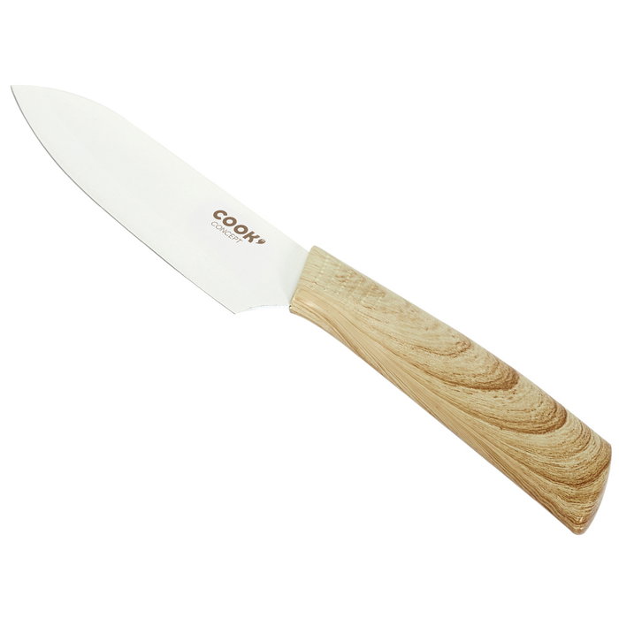 Cook Concept Cuchillo Santoku 13 cm Acero Inoxidable Antiadherente Mango Ergonómico Cook Concept Cuchillo Santoku 13 cm Acero Inoxidable Antiadherente Mango Ergonómico
