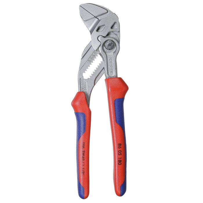 Knipex Alicate de presión cromado 180 mm