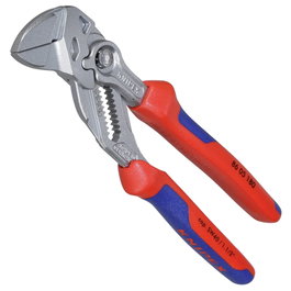 Knipex Alicate de presión cromado 180 mm