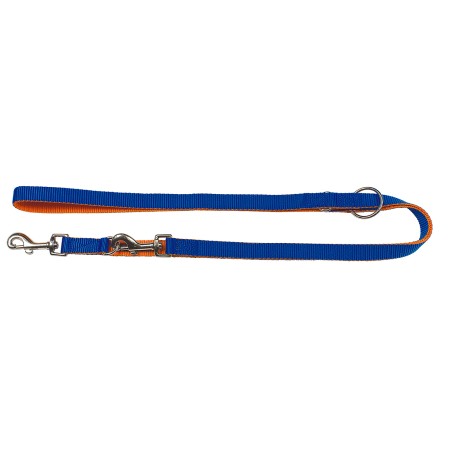 Nayeco Correa de Adiestramiento Doble Nylon Naranja-Azul 200 cm x 2 cm Nayeco Correa de Adiestramiento Doble Nylon Naranja-Azul 200 cm x 2 cm
