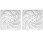 Mars Gaming Pack 2 Ventiladores MF-NCLX2 120mm Blanco