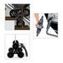 ROLSER Carro de la compra Akanto subescaleras 6 ruedas MF6 kaki