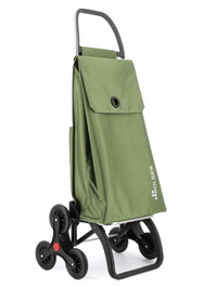 ROLSER Carro de la compra Akanto subescaleras 6 ruedas MF6 kaki