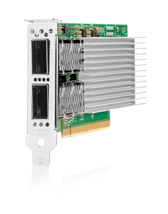 HPE Intel E810-CQDA2 Ethernet 100Gb 2-port QSFP28 Adapter HPE Intel E810-CQDA2 Ethernet 100Gb 2-port QSFP28 Adapter