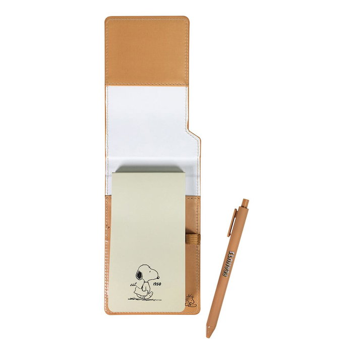 Peanuts Bloc de notas con bolígrafo Snoopy