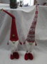 DKD Home Decor Figura de Gnomo Surtido Rojo y Blanco
