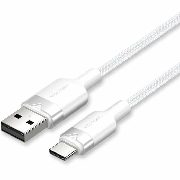 Vention Cable USB 2.0 Tipo-C a USB-A CTNWF Blanco 1m 60W Vention Cable USB 2.0 Tipo-C a USB-A CTNWF Blanco 1m 60W
