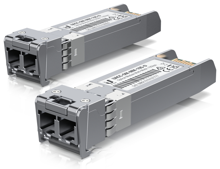 Ubiquiti UACC-OM-MM-10G-D-20 Módulo transceptor de fibra óptica 10 Gbps LC