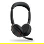 Jabra Evolve2 65 Flex Link380c UC Stereo Auriculares Inalámbrico y alámbrico para Oficina/Centro de llamadas Negro