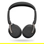 Jabra Evolve2 65 Flex Link380c UC Stereo Auriculares Inalámbrico y alámbrico para Oficina/Centro de llamadas Negro