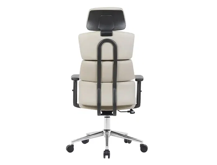 Q-connect Silla de Dirección Aurea Similpiel Gris, Alto Máximo 1400 mm, Ancho 520 mm, Profundo 510 mm, Ruedas Premium