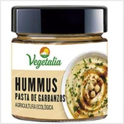 Vegetalia Hummus pasta de garbanzos Bio 180 g