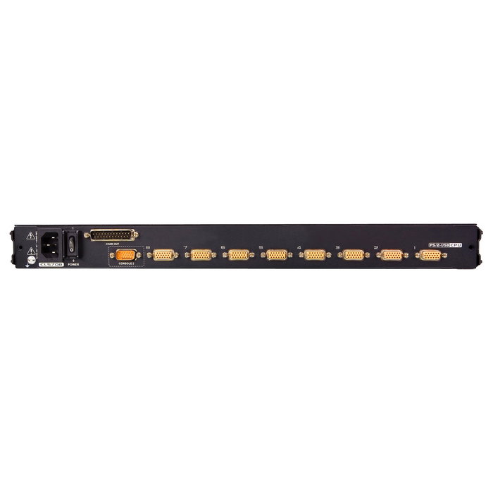 ATEN CL5708MW Conmutador KVM LCD 8 Puertos con Pantalla de 17.3" Full HD (1920x1080), Teclado UK QWERTY, USB/PS/2 y VGA, Montaje 1U Rack ATEN CL5708MW Conmutador KVM LCD 8 Puertos con Pantalla de 17.3" Full HD (1920x1080), Teclado UK QWERTY, USB/PS/2 y VGA, Montaje 1U Rack