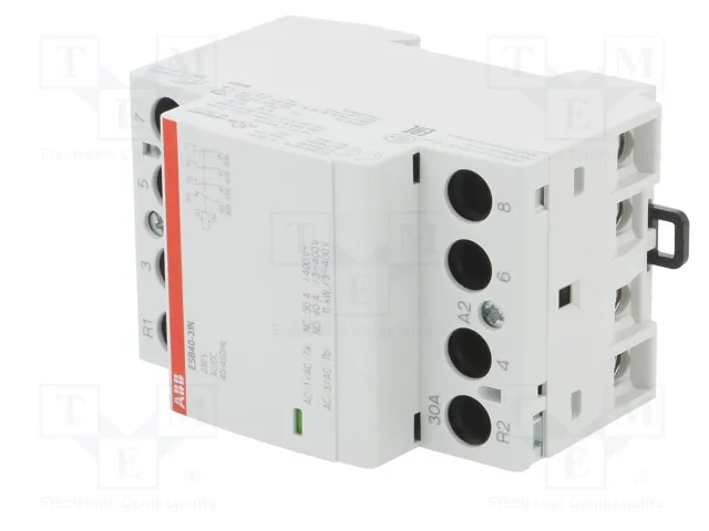 ABB ESB Contactor 4-polar de instalación 40A 230VAC/230VDC