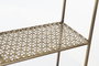 DKD Home Decor Espejo de Metal Dorado 80x35x13 cm