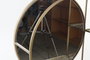 DKD Home Decor Espejo de Metal Dorado 80x35x13 cm