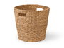 Giftdecor Cesto Cónico con Asas 40 cm Diámetro, 36 cm Alto, Marrón, Alga de Mar (Set de 2)