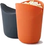 Joseph Joseph M-Cuisine Set de preparador de palomitas de maíz de 2 piezas, Naranja