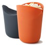 Joseph Joseph M-Cuisine Set de preparador de palomitas de maíz de 2 piezas, Naranja