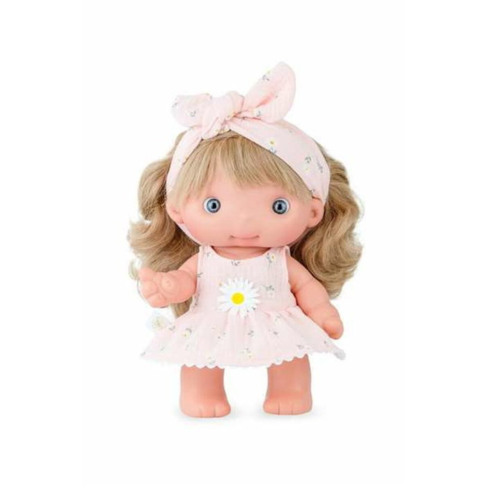 Marina & Pau Muñeca Piu vestido margarita con cuerpo de vinilo en estuche Marina & Pau Muñeca Piu vestido margarita con cuerpo de vinilo en estuche