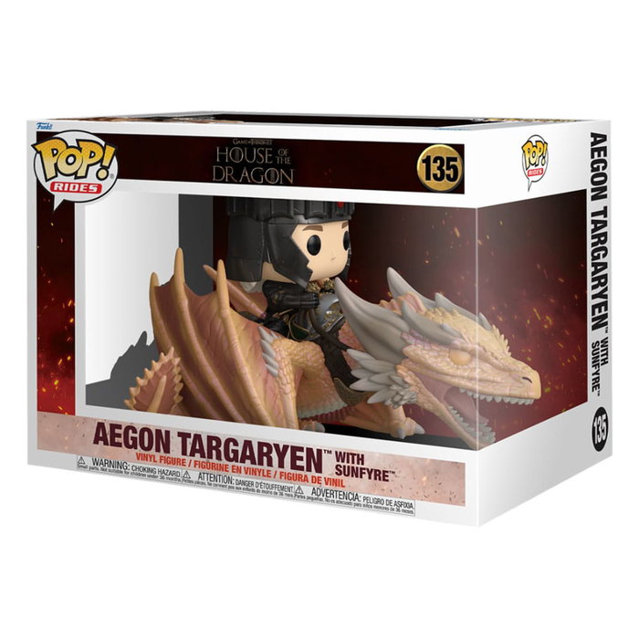 Funko Figura de Vinilo Pop! Rides La Casa Del - Tamaño Aprox. 14 cm con Minifigura