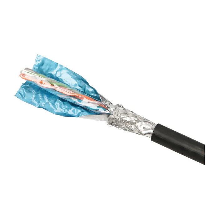 Extralink Cable de red CAT5E SFTP V2 Exterior 305m Negro