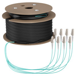 EFB Elektronik Cable de fibra óptica OM3 8x LC-LC 70m