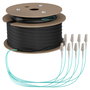 EFB Elektronik Cable de fibra óptica OM3 8x LC-LC 70m
