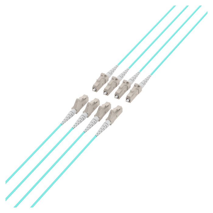 EFB Elektronik Cable de fibra óptica OM3 8x LC-LC 70m