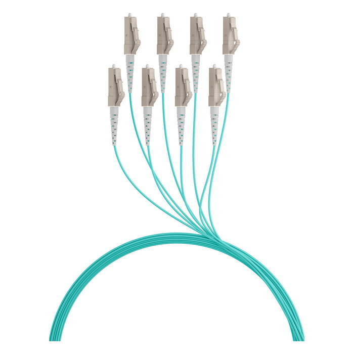EFB Elektronik Cable de fibra óptica OM3 8x LC-LC 70m