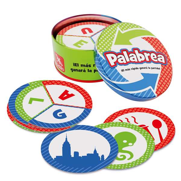 Ludilo Juego Palabrea. Un Clásico Entre Los Juegos De Palabras. Contiene 60 Cartas.
